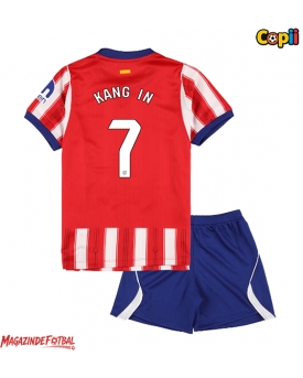 Atletico Madrid Lee Kang-in #7 Echipament de Fotbal Replică 2026-27 Copii Acasa (+ Șorturi)